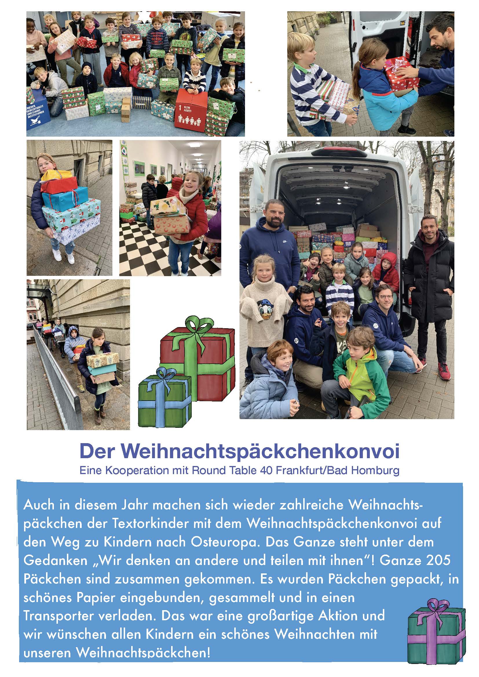 Weihnachtspäckchenaktion